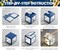 Graduation Party Decoration Class of 2026, 86PCS Blue & Silver Graduation Party Supplies High School College Grad Balloon Boxes with Letter, Foil Curtain, LED String Light, Balloon Garland Kit
